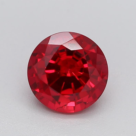 Round hot sale ruby stone