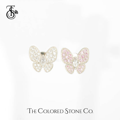 Flutter Earrings | Butterfly Studs