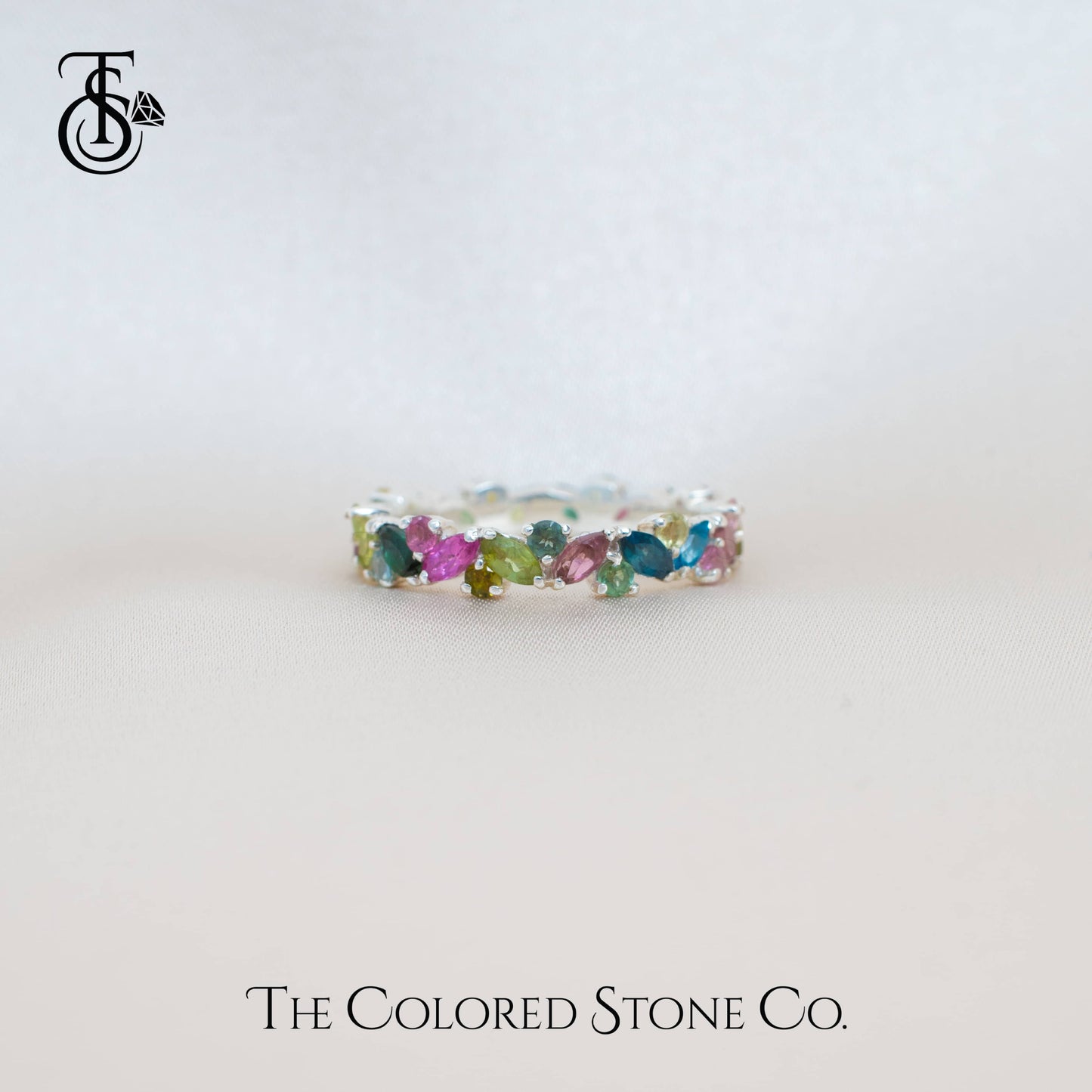 Elvenlight Ring - Natural Tourmaline