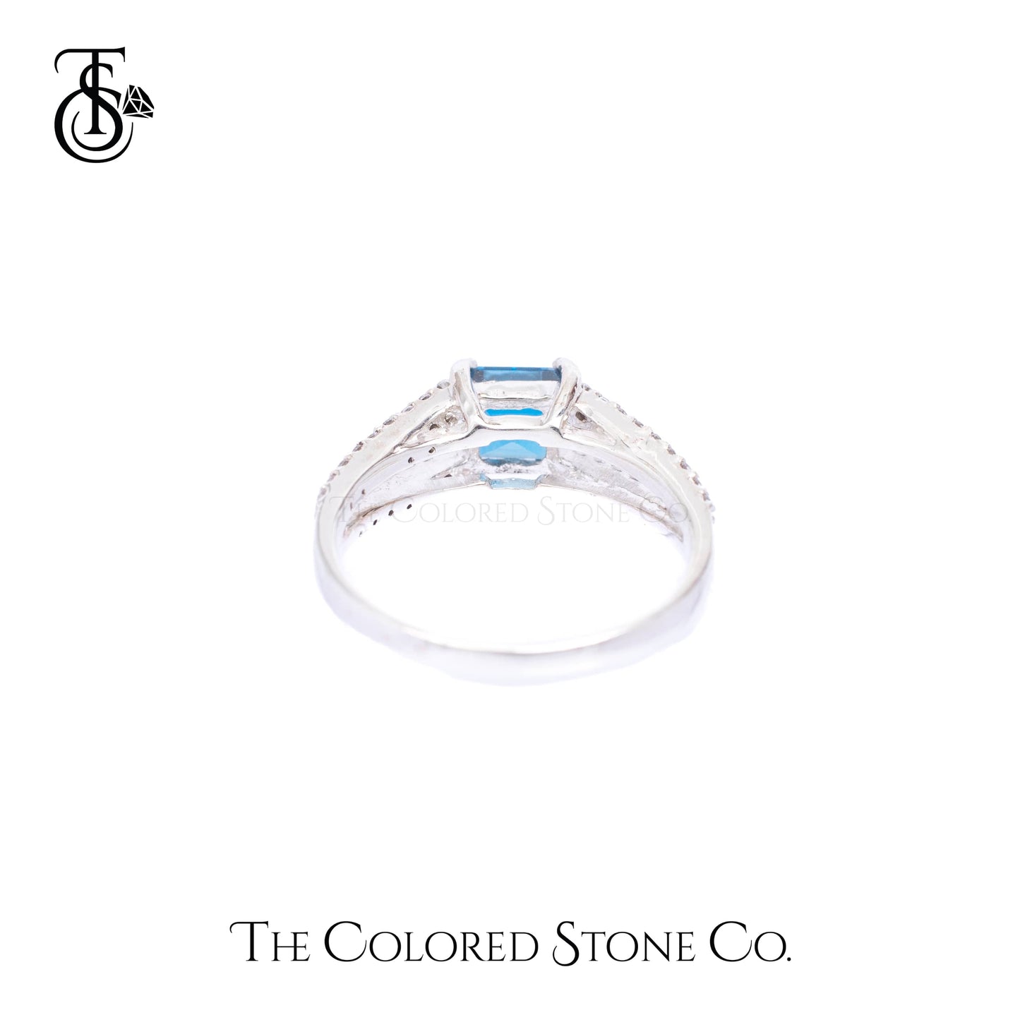 Cosmic Ring - Natural London Blue Topaz