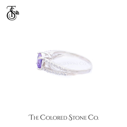 Cosmic Ring - Natural Amethyst