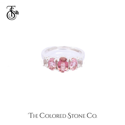 Penta Chroma Ring - Natural Tourmaline