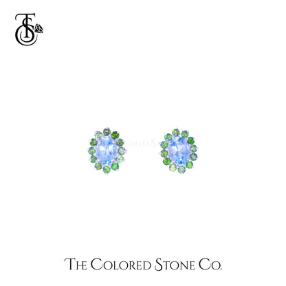 Bloom Earrings - Natural Topaz