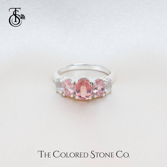 Penta Chroma Ring - Natural Tourmaline