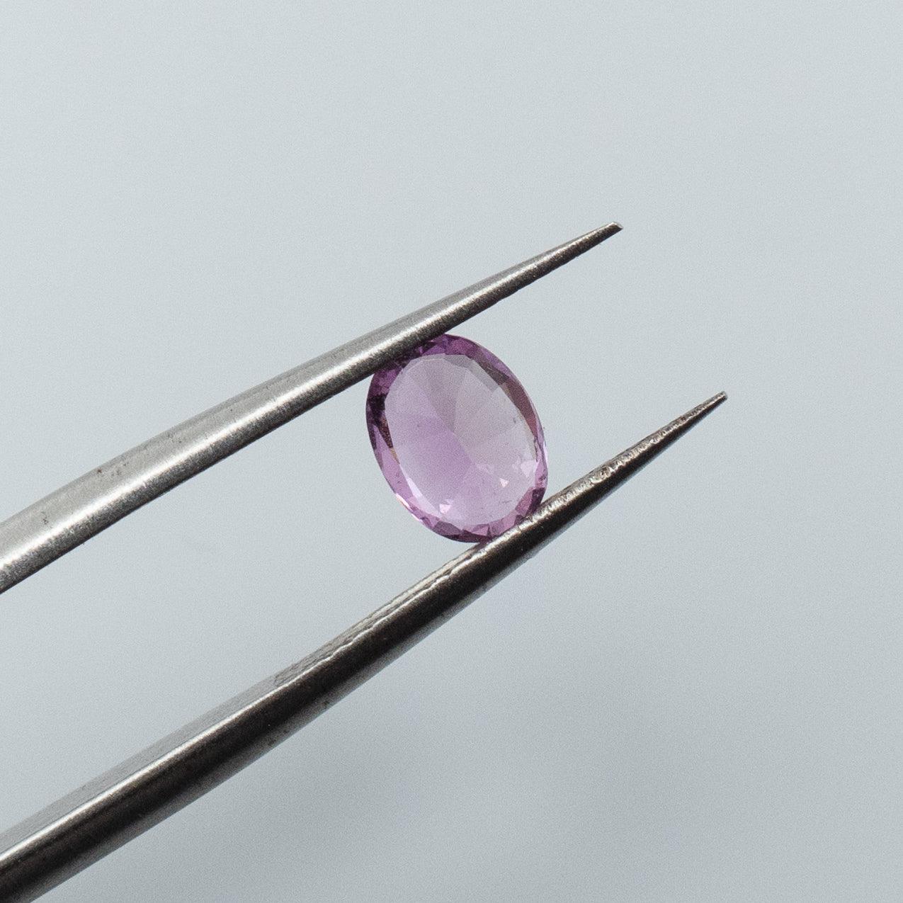 Violet-ish Pink Sapphire Natural Heated 0.81ct