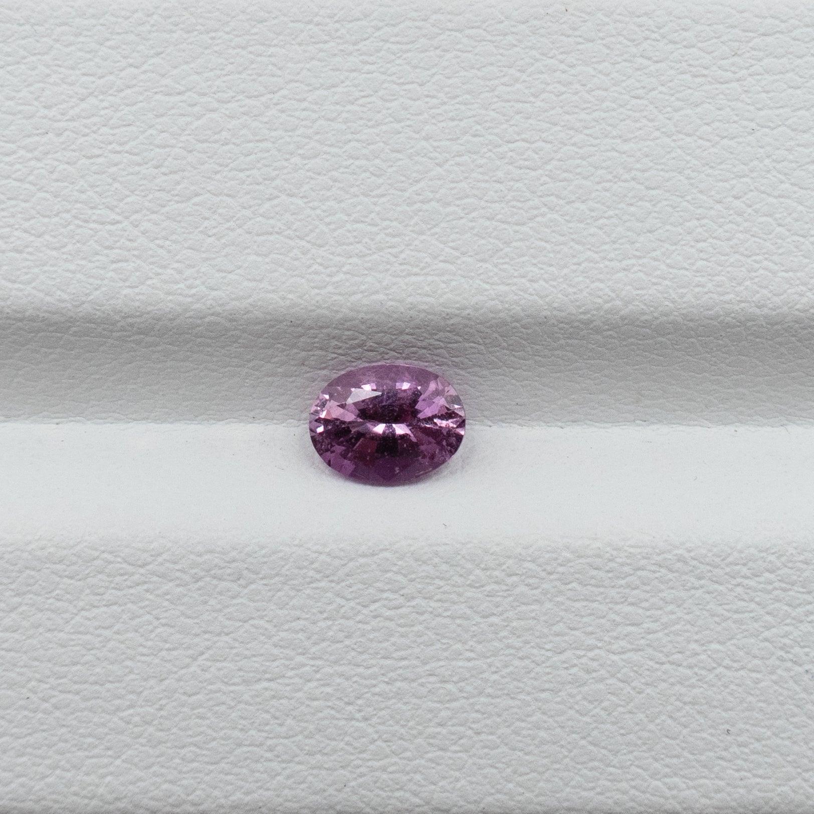 Violet-ish Pink Sapphire Natural Heated 0.81ct