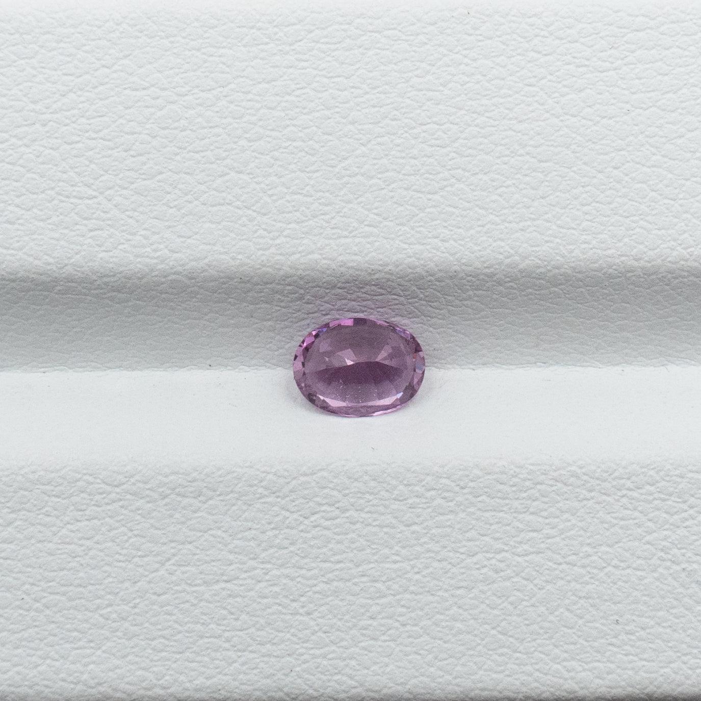 Violet-ish Pink Sapphire Natural Heated 0.81ct